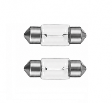 Festoon bulb 12V / 5W – set of 10 pieces