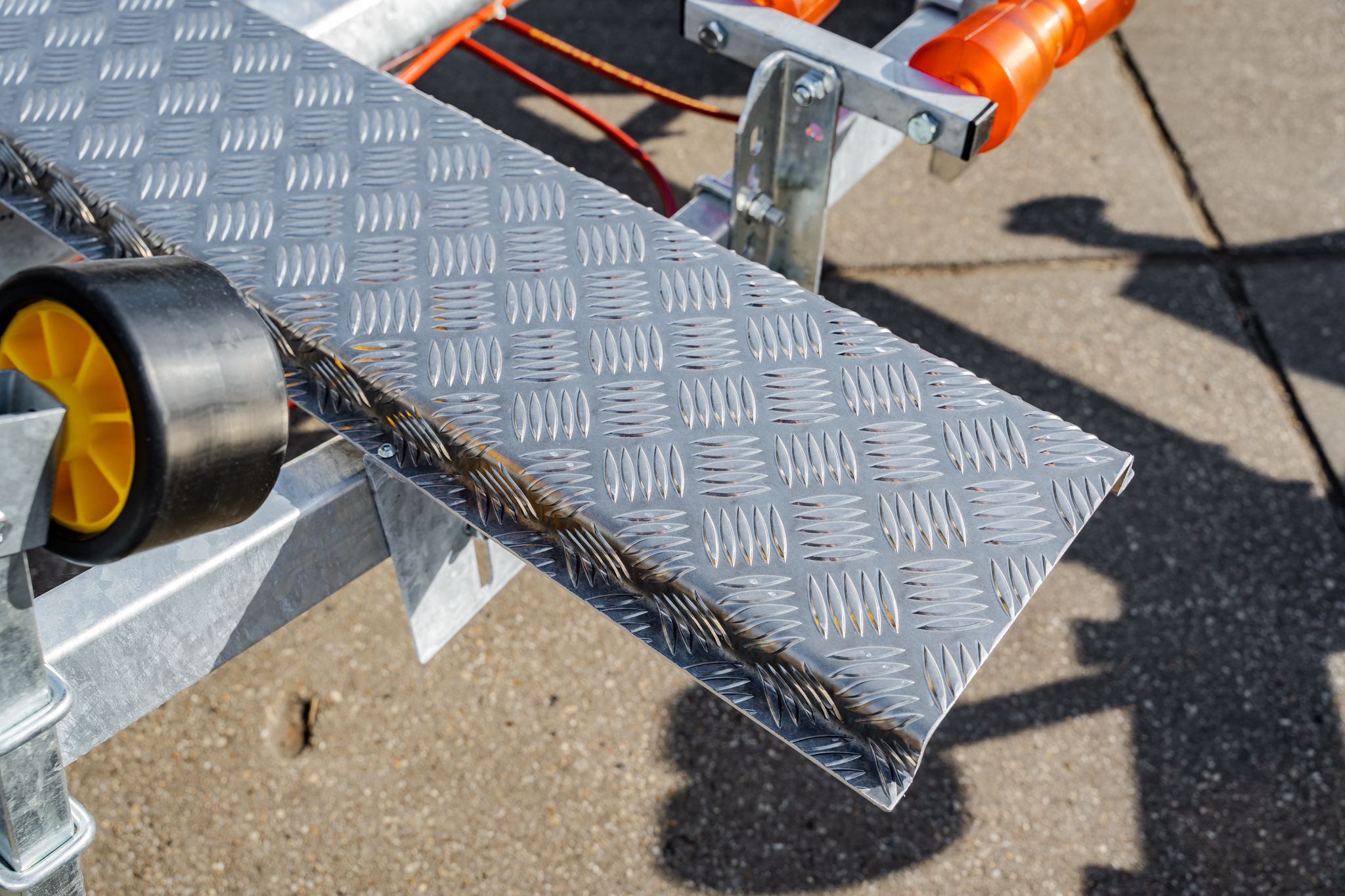 Aluminium looprooster excl. bevestiging