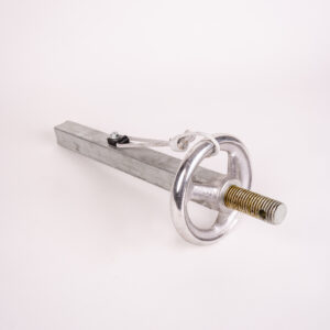Opdraaibare steunpijp 30 x 30 mm – 30 cm