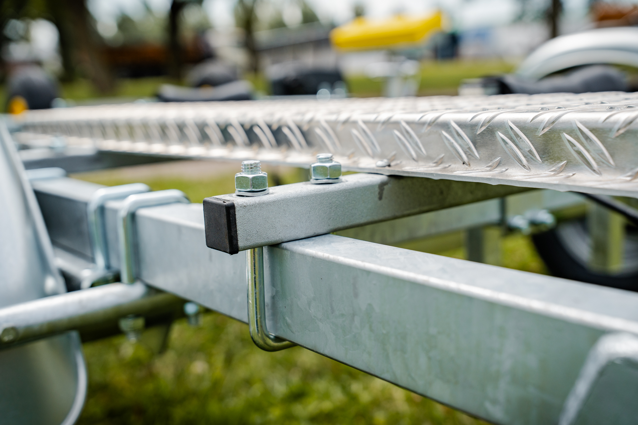 Montageset t.b.v. aluminium looprooster - Afbeelding 2