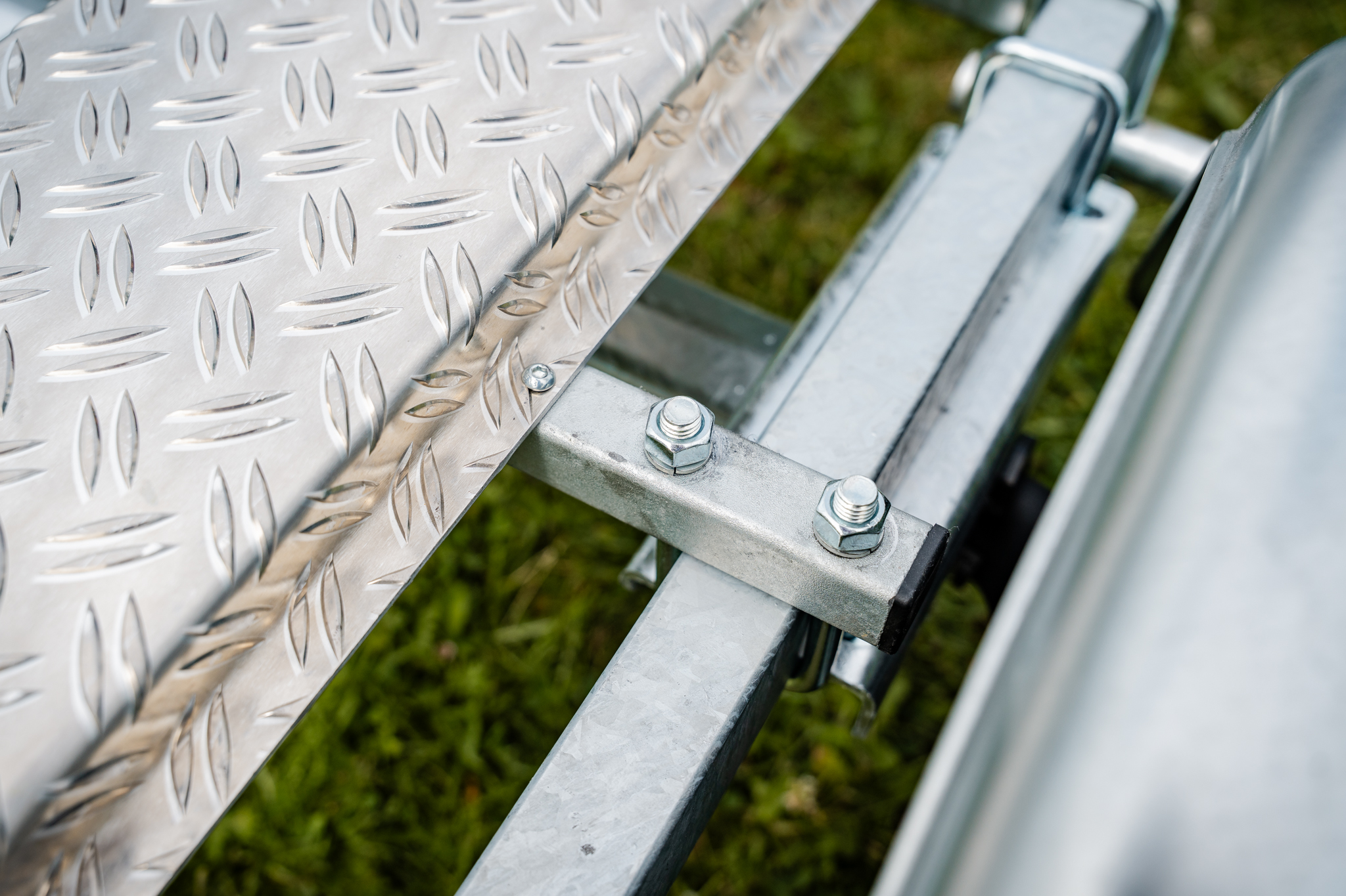 Montageset t.b.v. aluminium looprooster