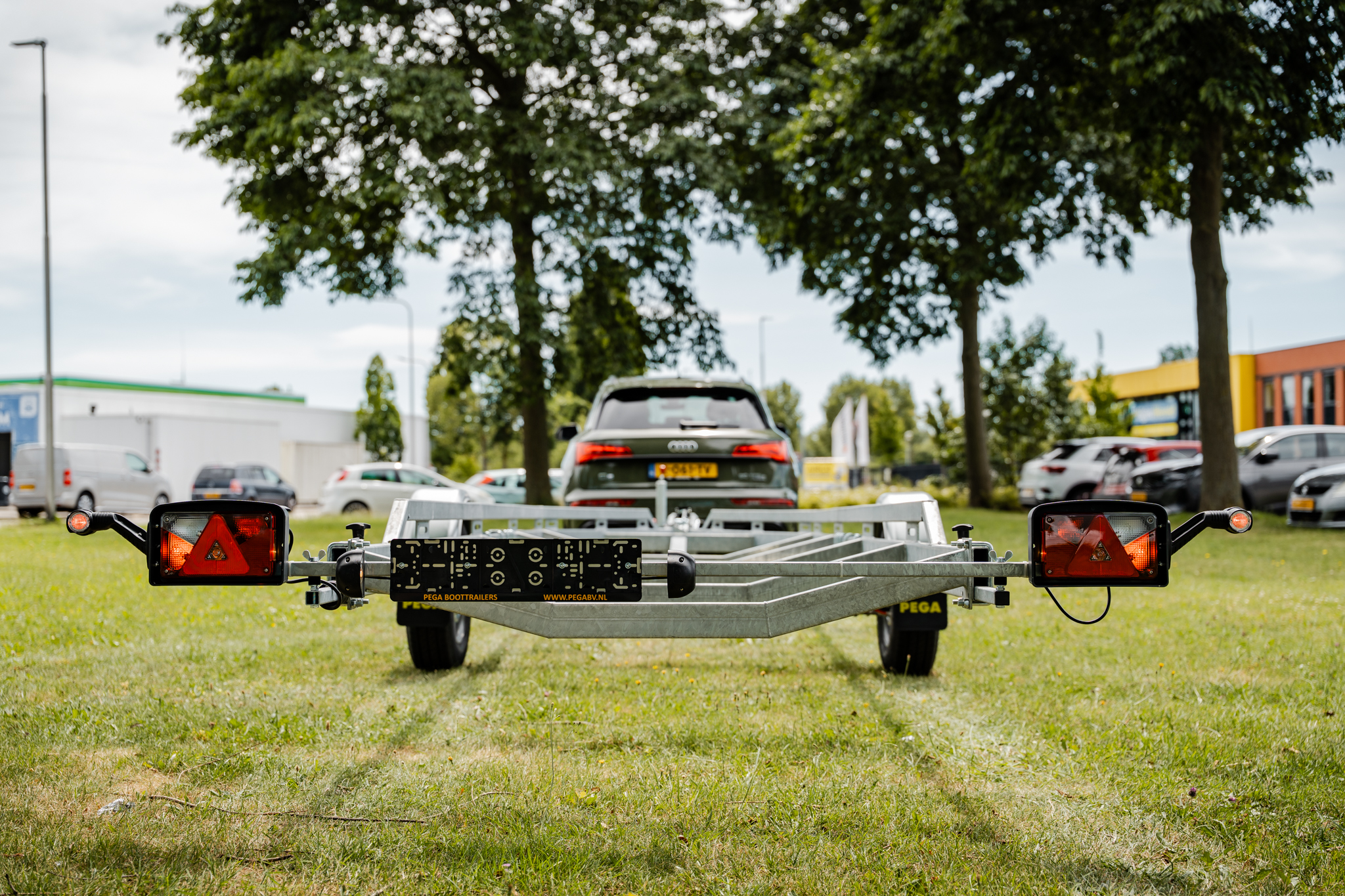 Verlichtingsbalk met contourverlichting vanaf 750 kg