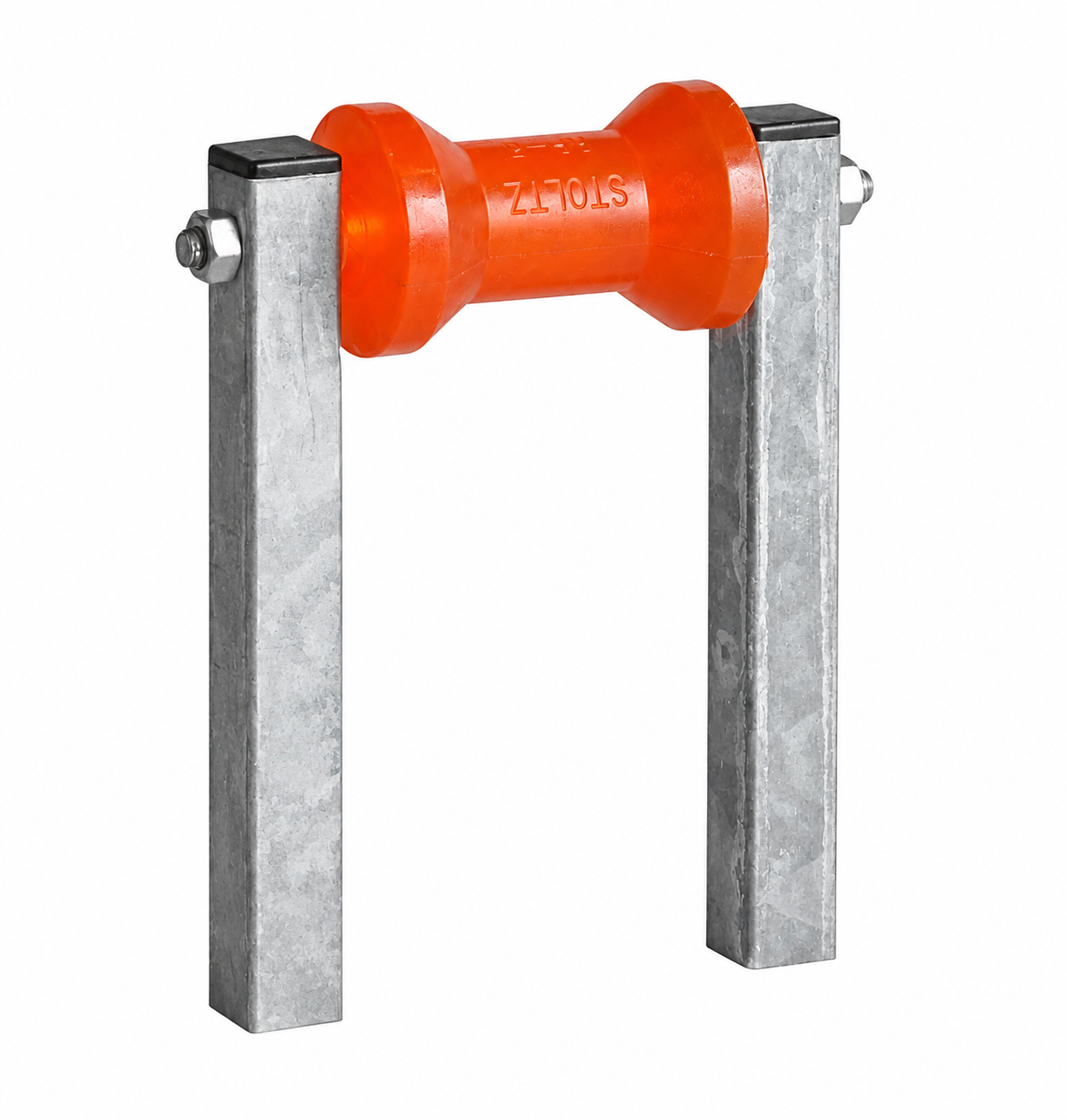 Rouleau de quille en polyuréthane avec tube de support