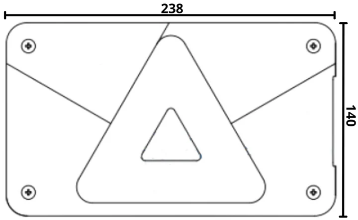 Cabochon pour feu arrière Aspöck Multipoint V – Image 3